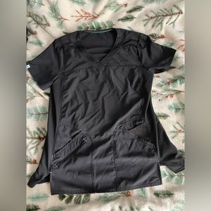 Grey scrub top Medium